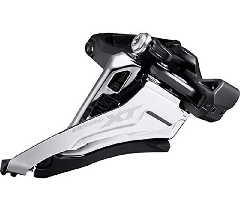 SHIMANO Deore XT FD-M8100-M Deore XT front mech, 12-speed double, side swing, mid mount multi fit FDM8100MX6