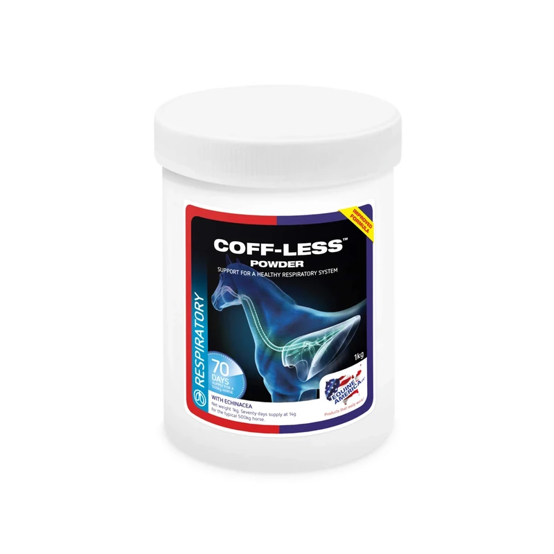 Equine America Coff-Less Powder | Premium Ready To Use Horse Supplement | For Healthy Respiratory System | 1Kg