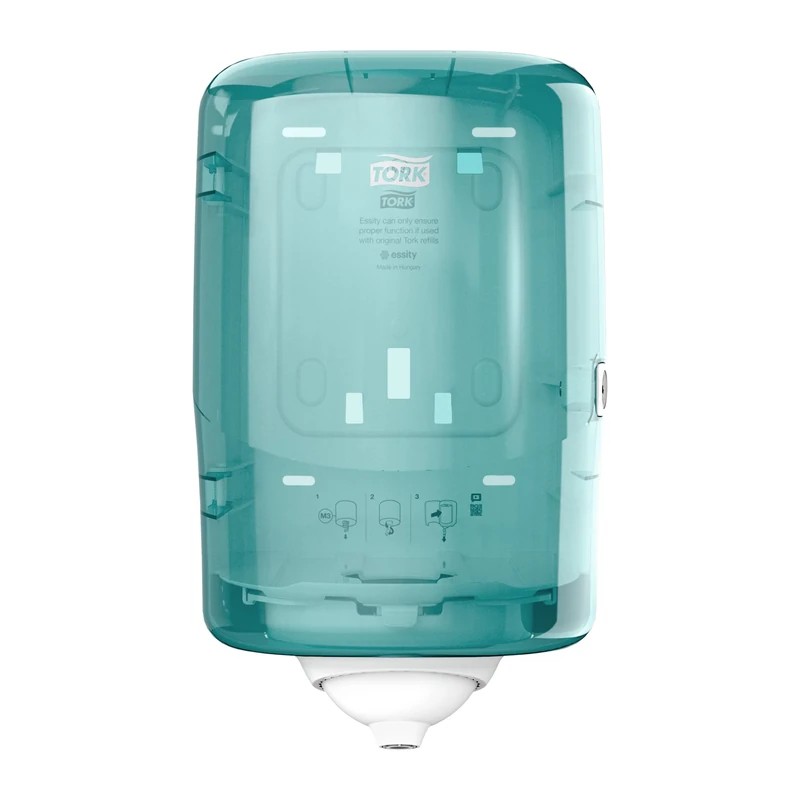 Tork Reflex Single Sheet Mini Centrefeed Dispenser Turquoise