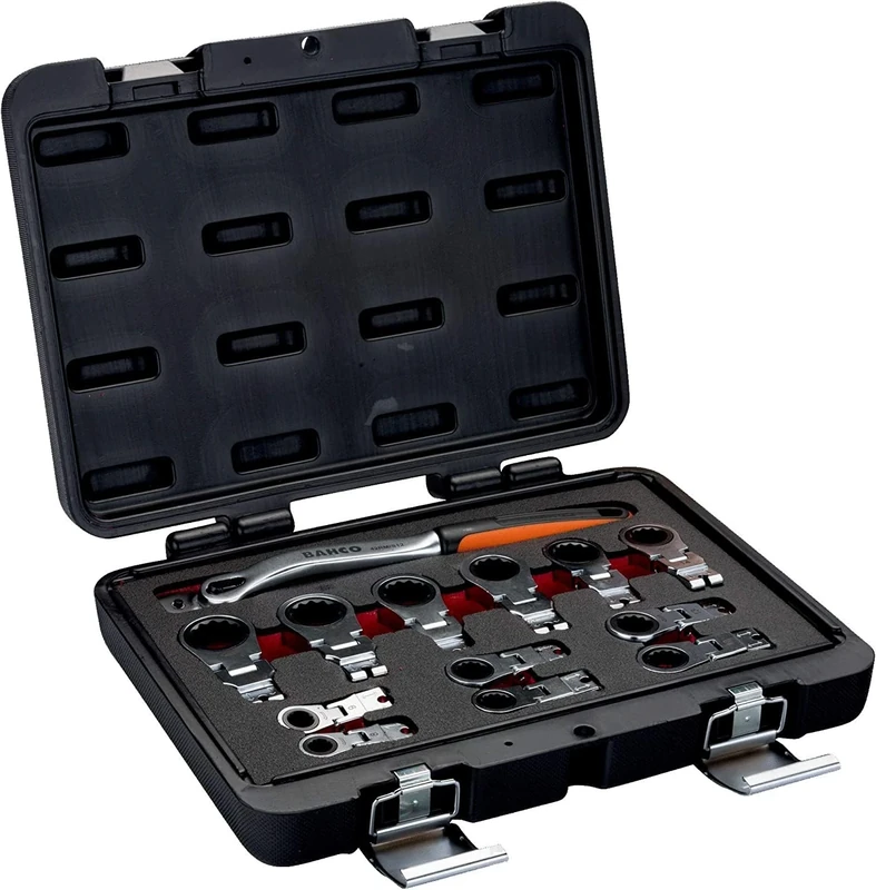 Ratchet Ring Spanner Set