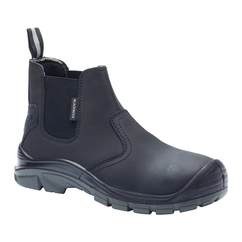 Blackrock S3 Pendle Composite Dealer Work Boots, Mens Womens Safety Boots Black, Composite Safety Shoes, Composite Toe Cap, Water Resistant Metal-Free Safety Boots, Non-Metallic Safety Shoes - Size 9 - Image 1
