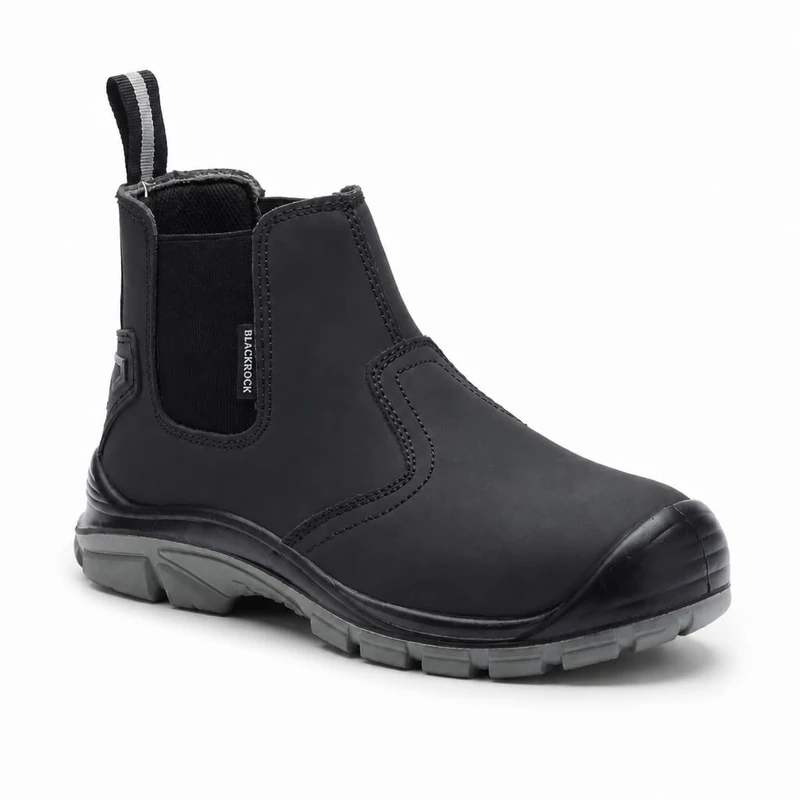 Blackrock Pendle Composite Safety Dealer Boots, Wide Fit Shoes, With Composite Toe Cap, Mens & Womens, Slip-On Safety Work Boots