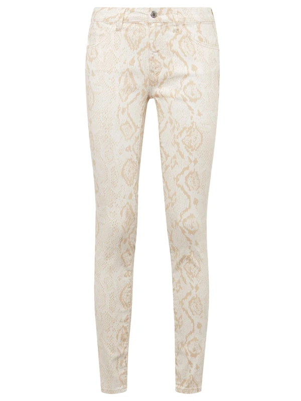 Mavi Women's Adriana Skinny Jeans, Beige (Nude Snake Str 30118.0), W26/L32 (Manufacturer Size: 24/30) - Image 1