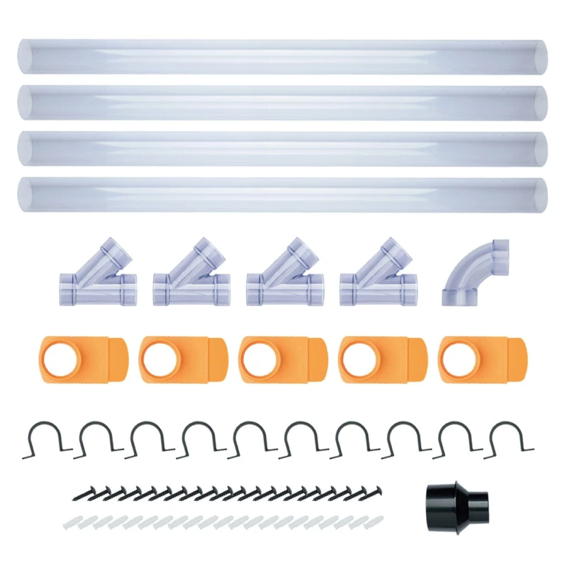 POWERTEC 70259 Dust Collection Fittings Network | Shop Dust Collector Systems for Woodworking