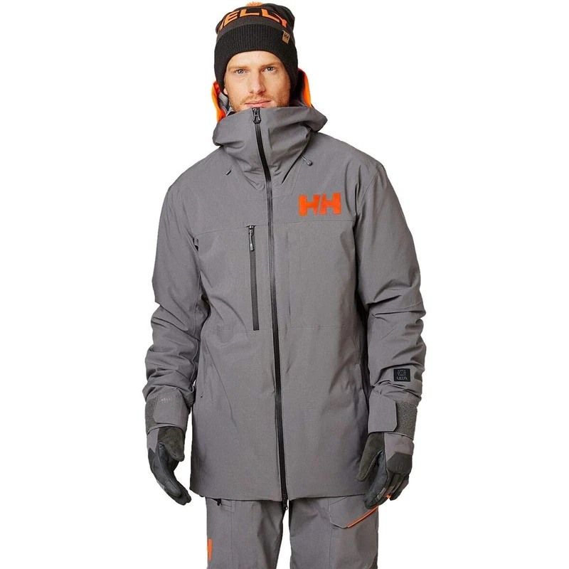 Helly Hansen Firsttrack Lifaloft Jacket Men's Jacket, mens, Jacket, 65670, 971 Quiet Shade, XXL