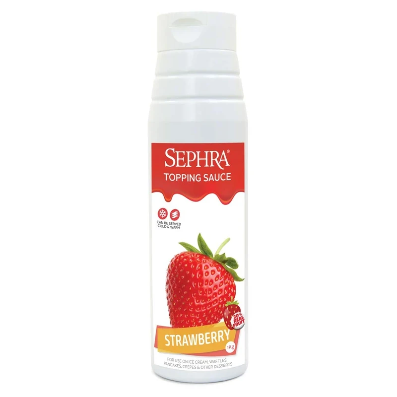 Sephra Strawberry Dessert Topping Sauce - 1kg