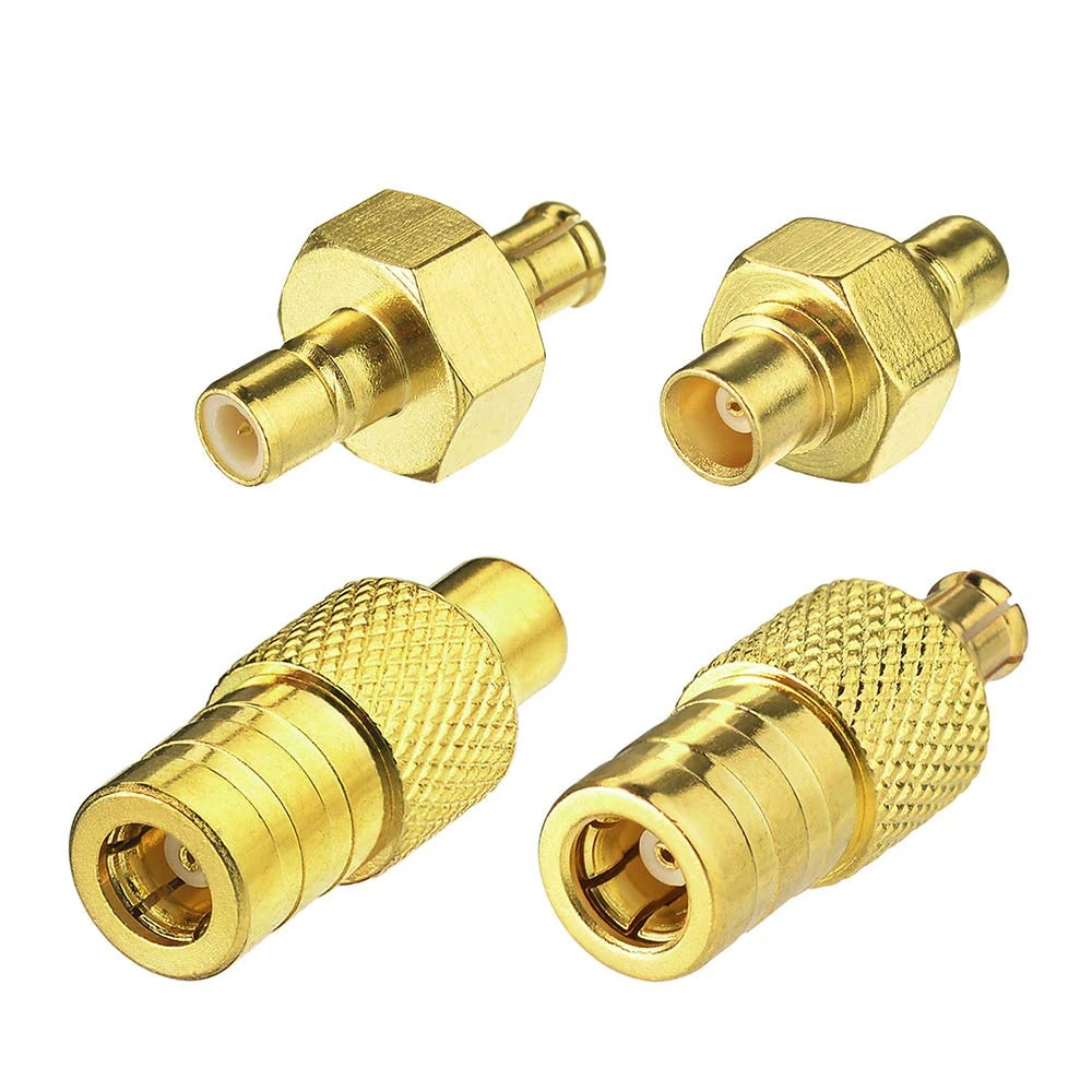 Eightwood DAB Aerial Adapter MCX to SMB Coupler Kit SMB Male Kit 4 Car Radio Antenna connector Compatible for DAB Radi RF Cable Car Antennas