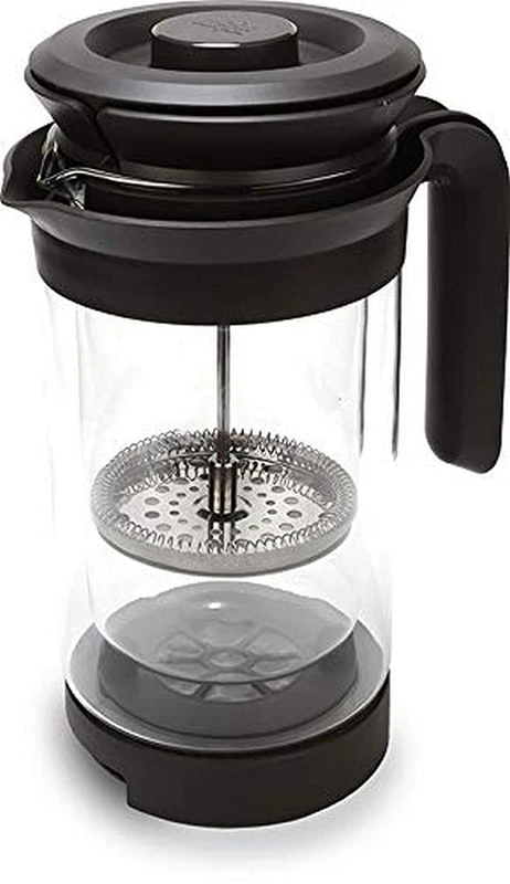 La Cafetière Seattle 3 in 1 French Press/Pour Over/Cold Brew Coffee Maker in Gift Box, Borosilicate Glass