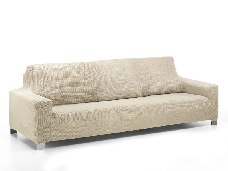 Martina Home Daytona Multi Adaptive Super Elastic Sofa Cover, Ecru, 4 Seats