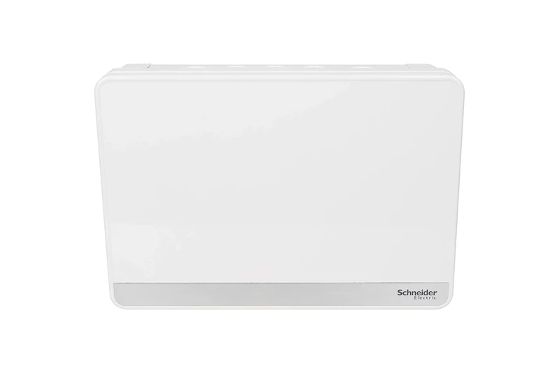 Schneider Electric Easy9+ - Consumer Unit, 12 Way, No Incomers, Surface Mount Enclosure, Semi Flush Kit available, EZ9E12MCU, Metal