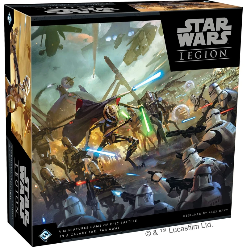 Atomic Mass Games | Star Wars Legion: Clone Wars Core Set | Unit Expansion | Miniatures Game | Ages 14+ | 2 Players | 90 Minutes Playing Time