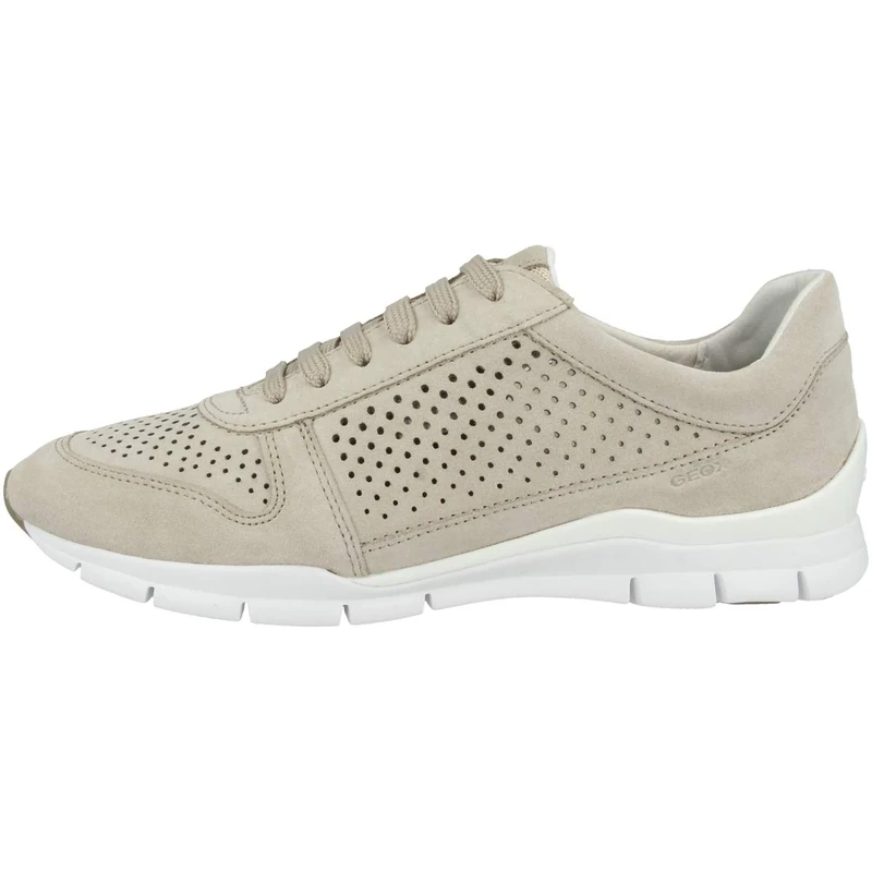 Geox Women's D Sukie B Sneakers, Lt Taupe, 5 UK