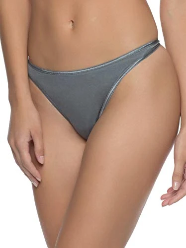 | So Smooth Modal Low Rise Thong | Panty | No VPL-Smoke Pearl-X-Large - Image 1
