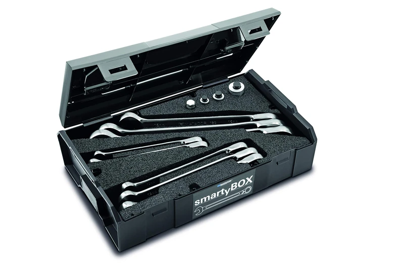 MATADOR Schraubwerkzeuge 8145 0189 smartyBOX S3, 12 Pieces, Black