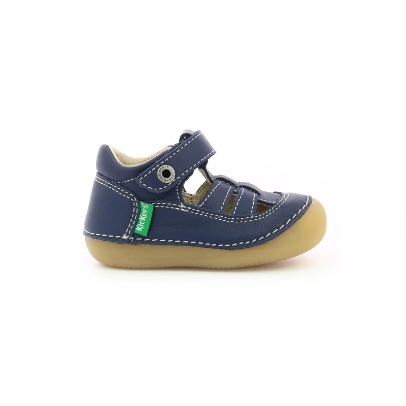 Kickers 611084-10-102 Baby Boys’ Sandals, Blue (Marine 102), 2 UK