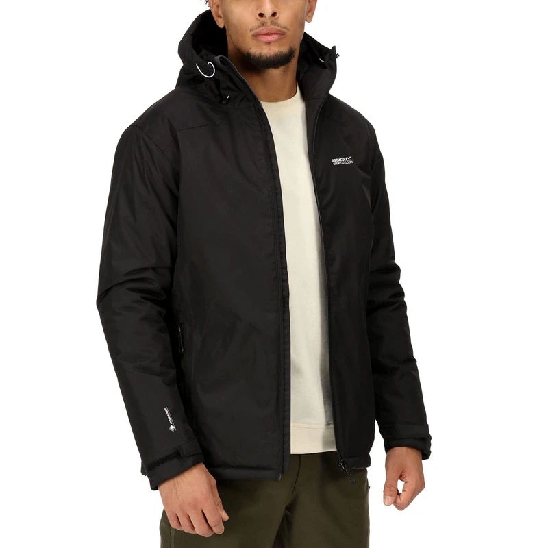 Regatta Mens Thornridge II Waterproof Insulated Jacket with Thermoguard Insulation and Consealed Hood, Perfect for Outdoors & Hiking