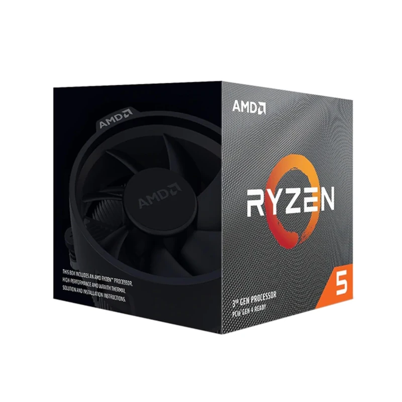 AMD Ryzen 5 3400G Processor (4C/8T, 6 MB cache, 4.2 GHz Max Boost) with Radeon RX Vega 11 Graphics