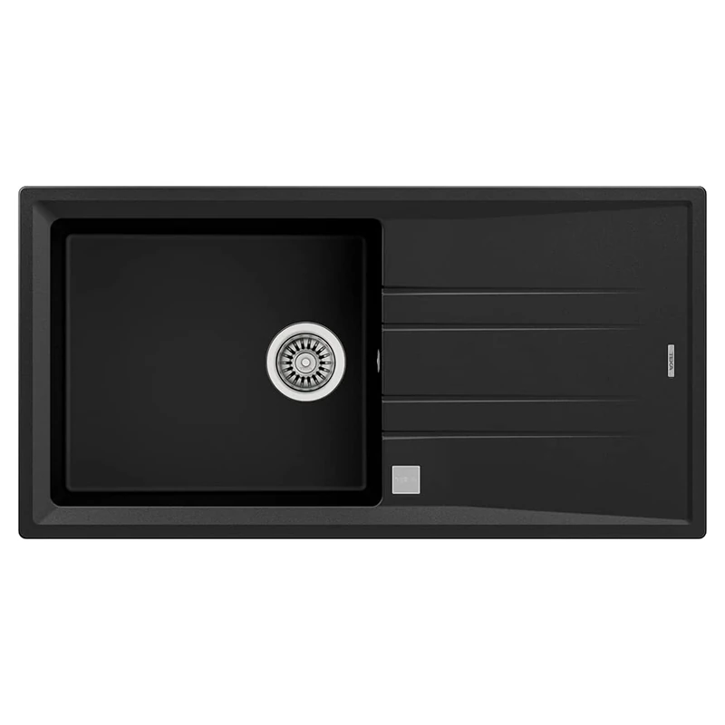 Teka Tegranite Stone 1C 1E Auto Color Carbon Sink Ref 115330008 60 Cm Reversible Furniture - Image 1