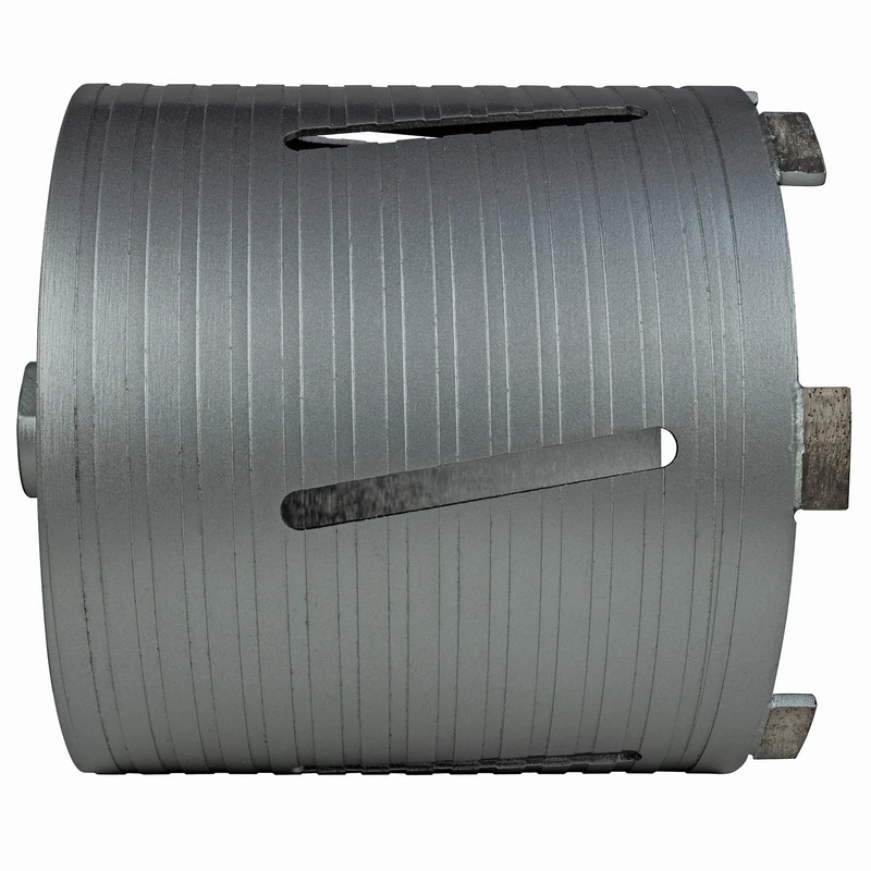 Mexco DCX90 Slotted Dry Core Drill, High-Performance Diamond Core for Drilling Masonry Materials - 162mm