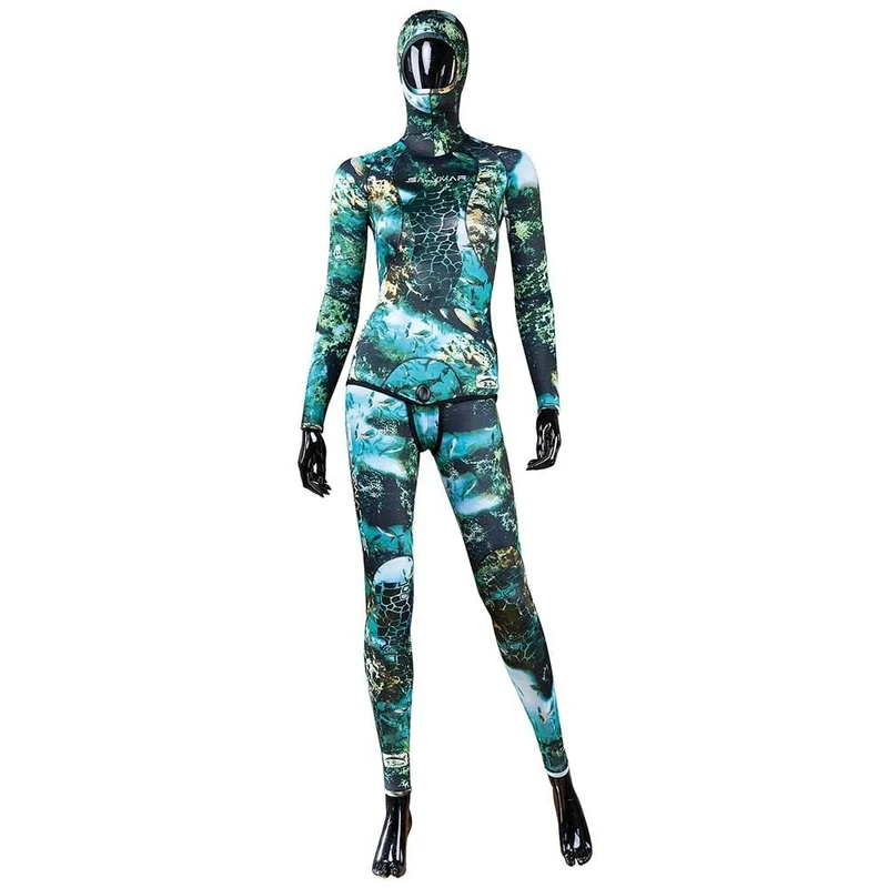 SALVIMAR Women's Sea Walker Lady 3.5 Underwater Fishing Suit, Camu, 3.5 mm L
