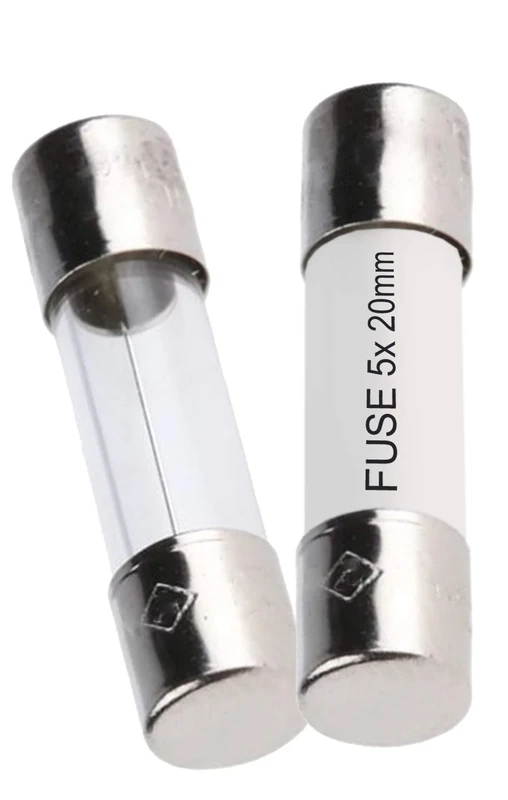 PeakTech 7736 - Safety Fuse 10 A/250 V, 5x20 mm, Ceramic Body, High Level of Protection, Suitable for P 1070, Against Damaging, Measurament Devices Accessories, Safety of Devices and Measurements