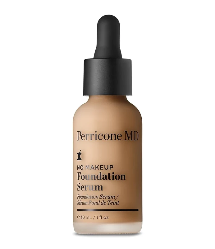Perricone MD No Makeup Foundation Serum Buff 30ml -Lightweight, Buildable Coverage with Semi-Matte Finish – Visibly Fades Dark Spots & Uneven Skin Tone Over Time - Hydrating and Fragrance-Free