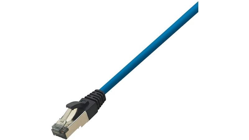LogiLink Professional Premium Cat.8.1 Ethernet Cable Patch Cable 10 m Blue - Image 1