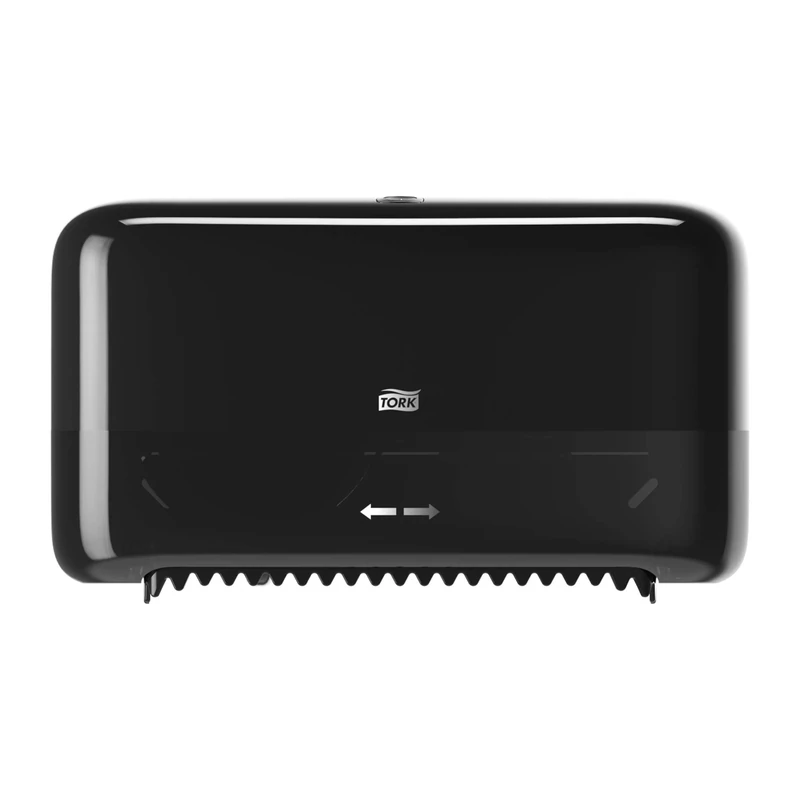 Tork Coreless Toilet Roll Wall Mounted Dispenser Black T7, Mid-Size, Elevation Range, 558048