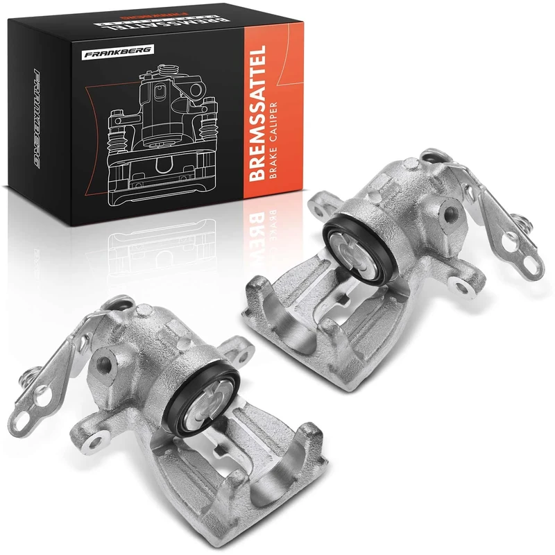 Frankberg 2x Brake Caliper Disc Brake Rear Left Right Compatible with Focus II DA DP HCP Galaxy WA6 K.u.g.a I Mondeo IV BA7 S-Max WA6 Galaxy MK II Van WA6 Replace# 1738987