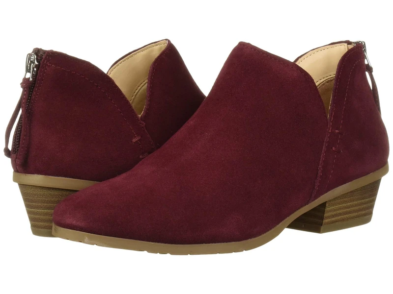 Kenneth Cole REACTION Women's Side Way Ankle Boot, Burgundy, 4 UK