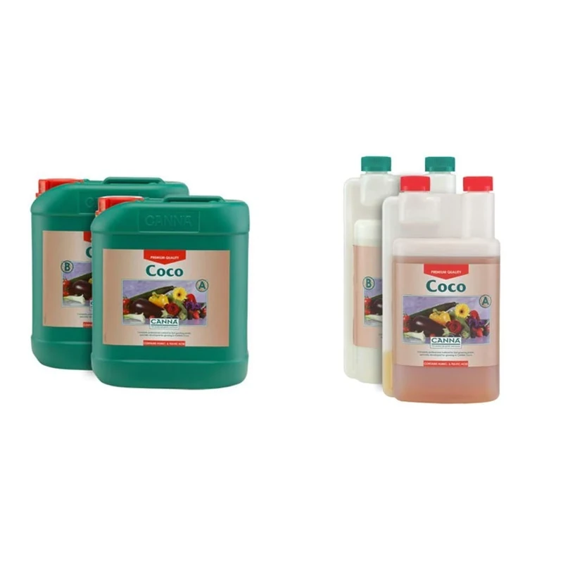 Canna Coco 5L A&B Bottles Set & Coco 1L A&B Bottles Set