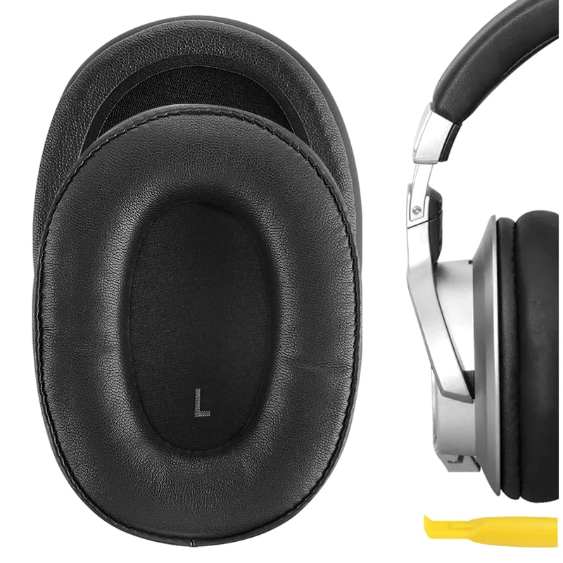Geekria Replacement Ear Pads for Audio-Technica ATH-SR9, ATH-DSR9BT, ATH-DSR7BT Headphones Ear Cushions, Repair Parts (Black)