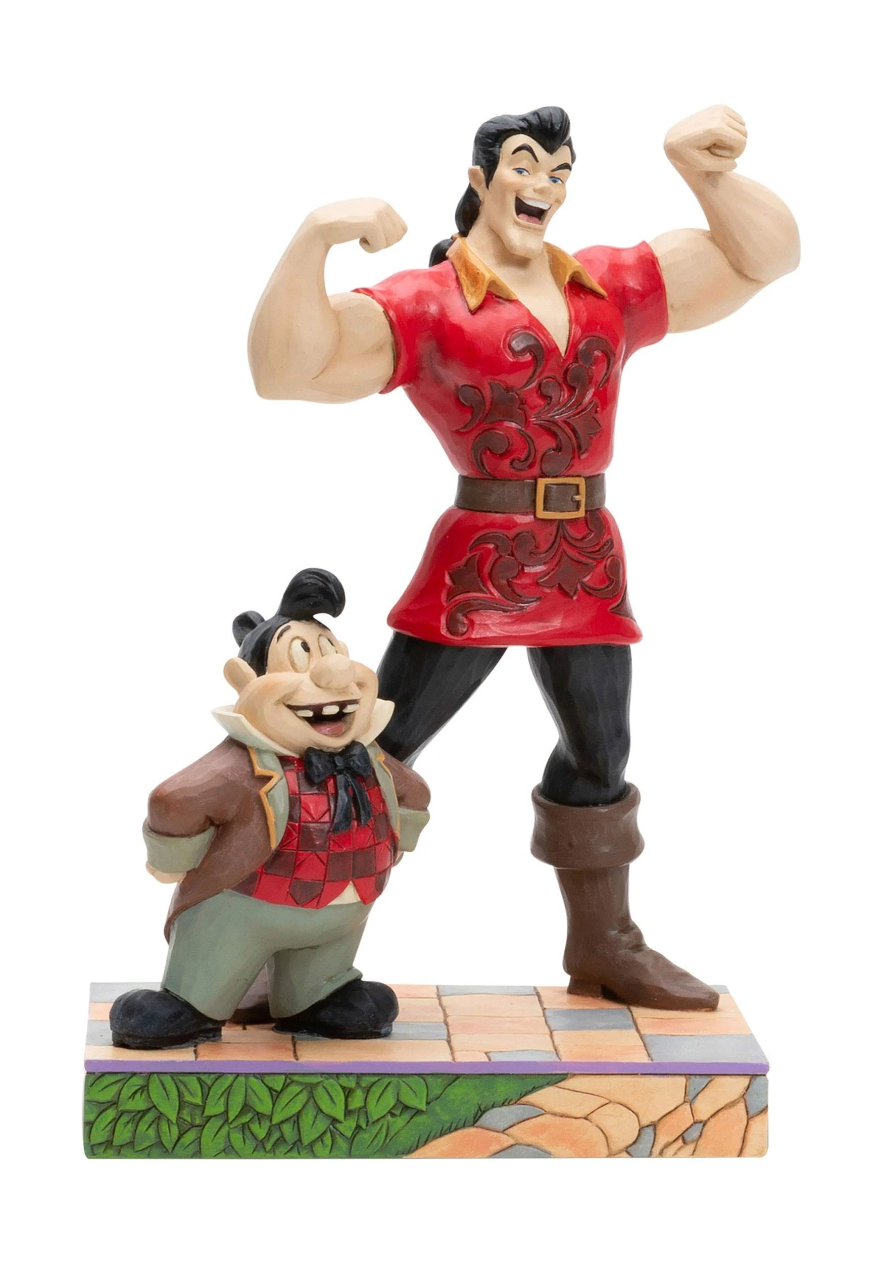Disney Traditions Muscle Bound Menace Gaston Figurine