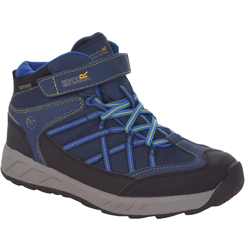 Regatta Samaris Mid Kids Boots Prussn/NeSpr 12 UK Child