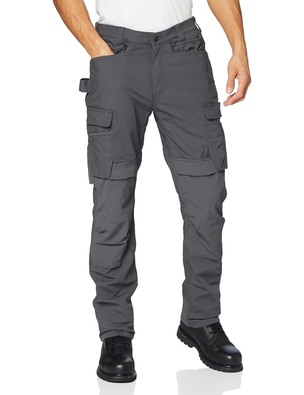 Carhartt Rugged Flex Relaxed Fit Cargo Work Pants - Grey W38/L34