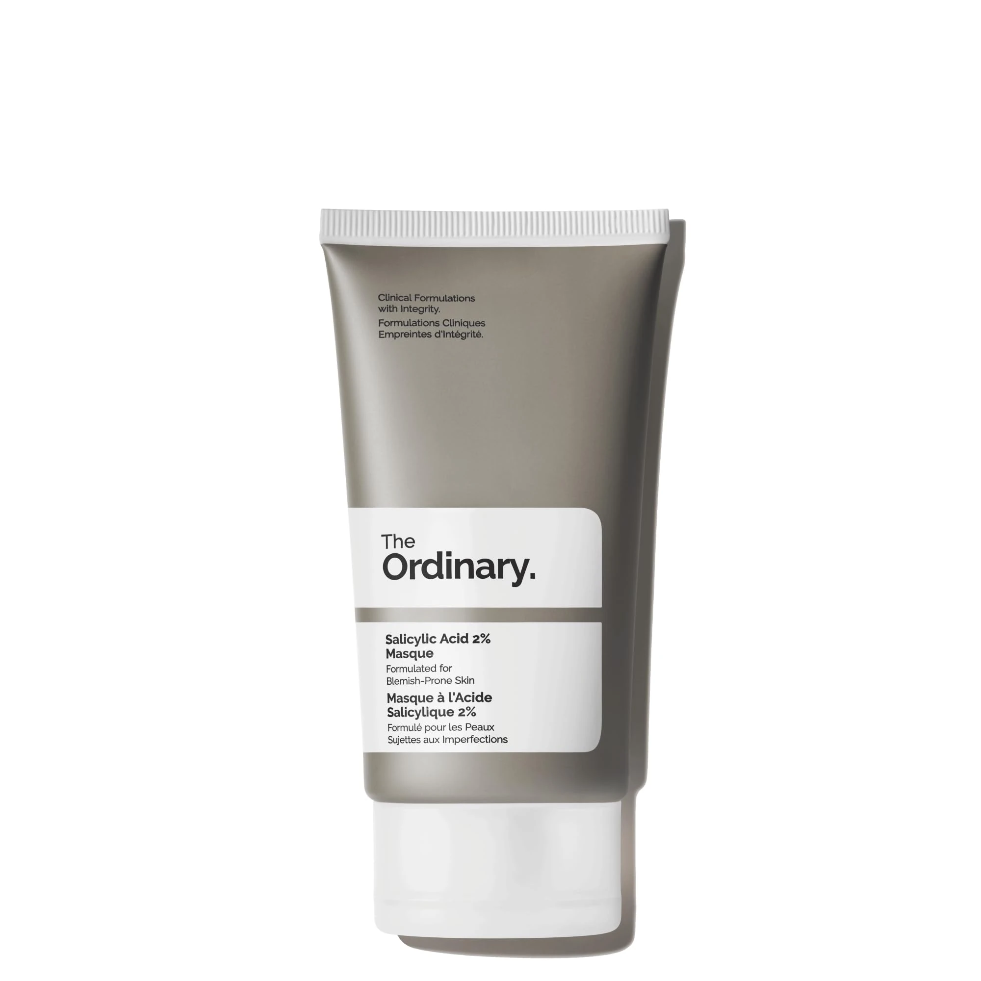 The Ordinary Salicylic Acid 2% Masque, Clarifying Charcoal & Clay Mask for Blemish-Prone Skin, 100ml