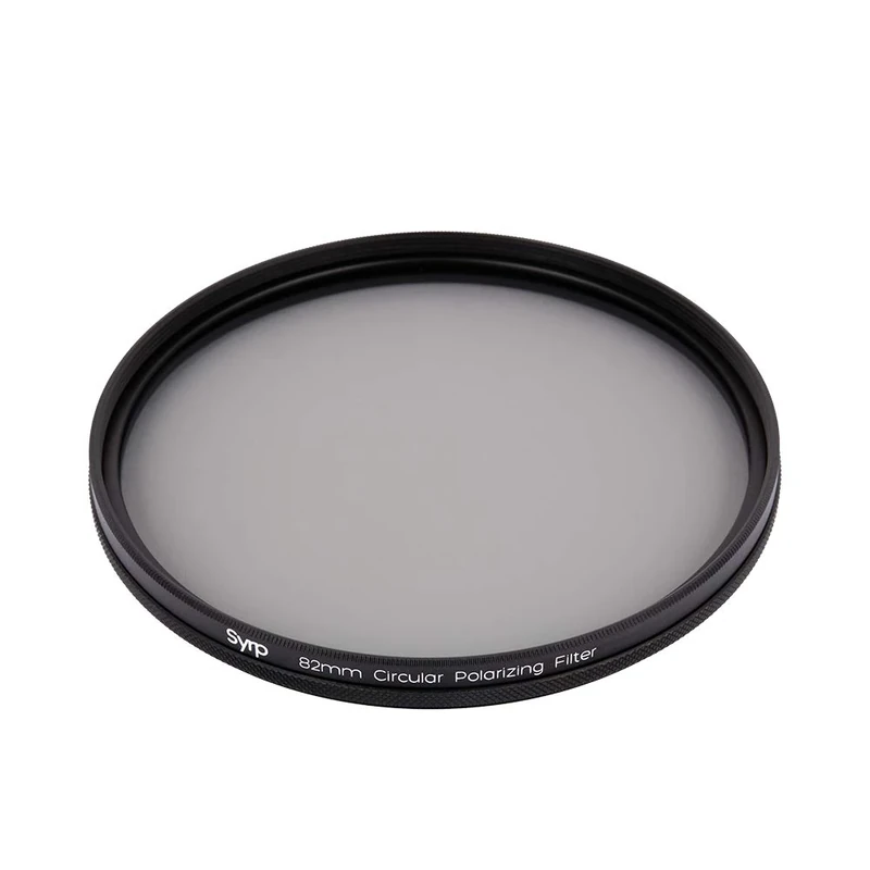 Syrp Large Circular Polarising Filter, 82 mm, Remove Reflections/Glare, Capture Deeper Colours, 72mm/77mm Adaptors, Case Included, German-Schott Glass w/Anti-scratch Layer, SY0002-0013
