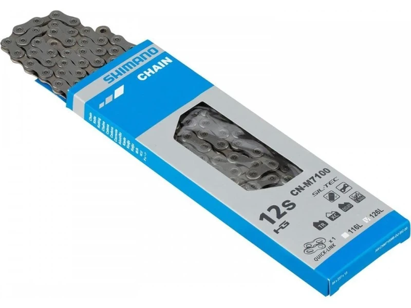 Shimano M 7100 Gear chain Grey 12-way