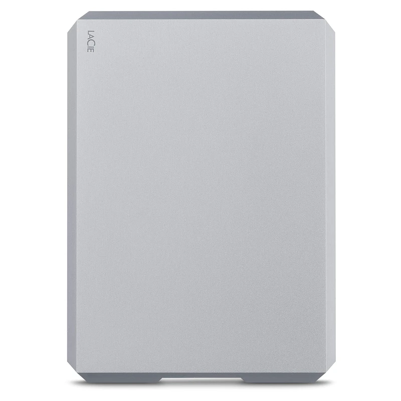 LaCie Mobile Drive, 5TB, External Hard Drive, Space Grey, USB-C, PC Mac iPad & iPhone, Data Rescue Service (STHG5000402)