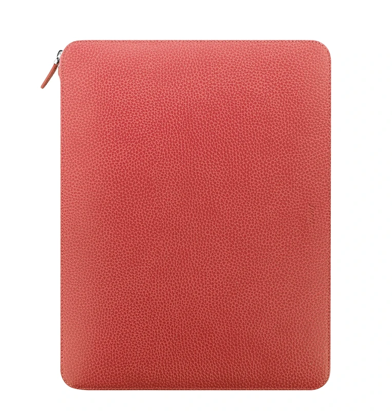 Filofax A4 Finsbury Zip Folio - Red