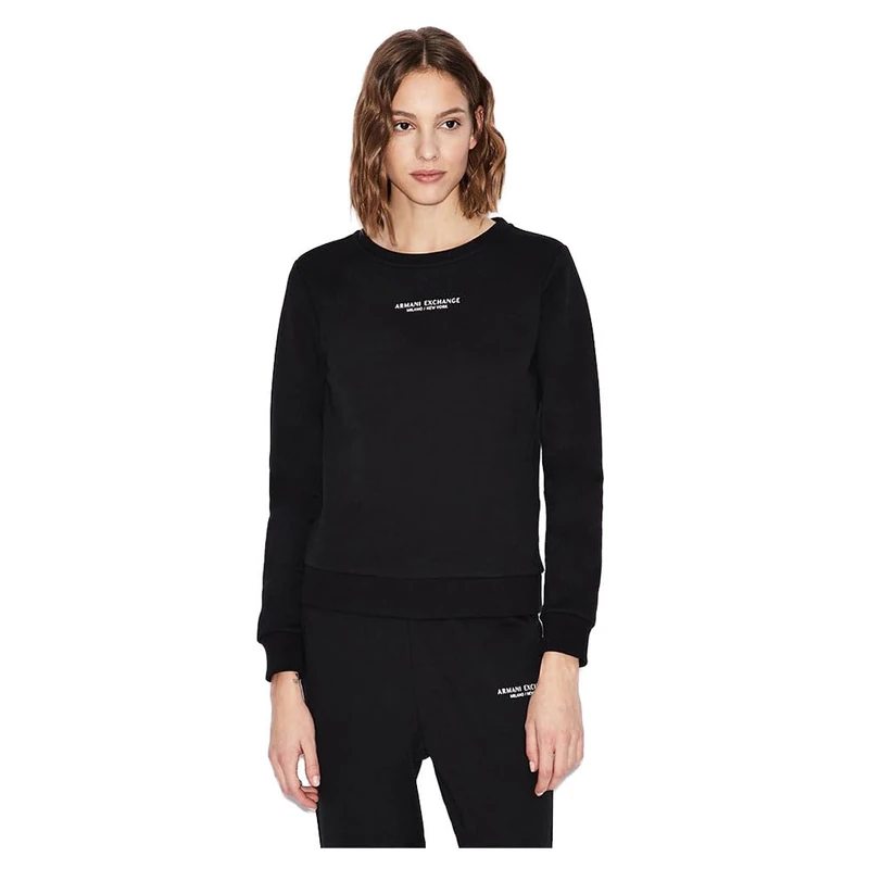 Armani Exchange Women's sweatshirt, black, L