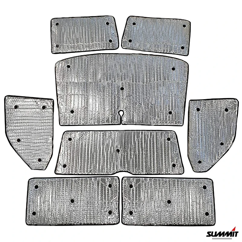 Summit Thermal Blinds To Fit VW T5/T6 Calif SWB (Rear View Cut Out)(2005-Present)