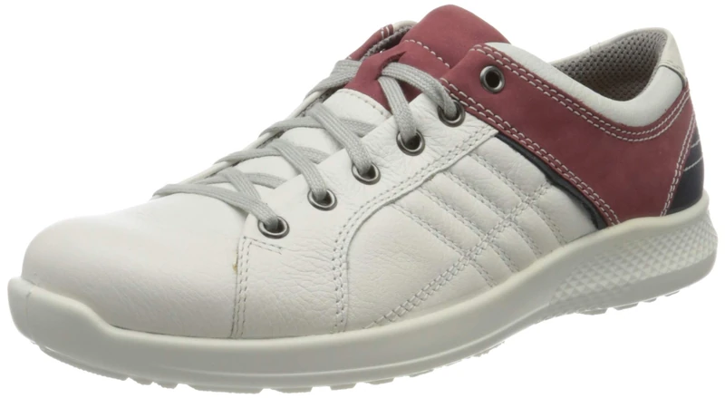 Jomos Men's Campus Ii Low-Top Sneakers, Multicolour (Offwhite/Oxblood 277-2044), 8 UK