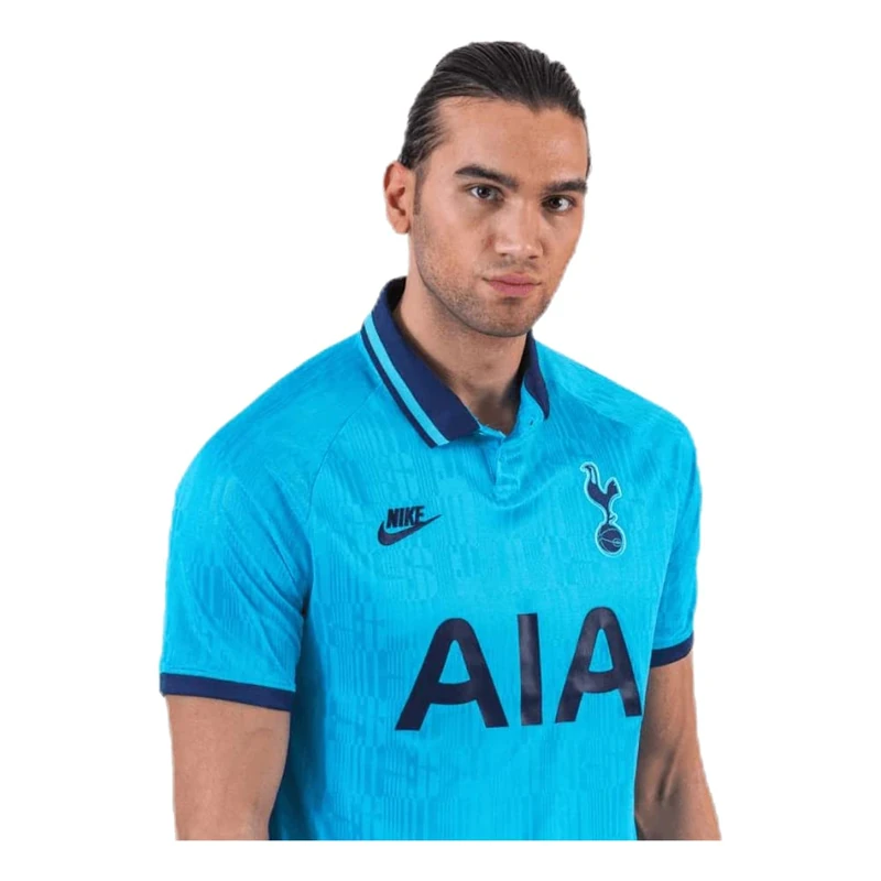 Nike Men Thfc M Nk Brt Stad Jsy Ss 3R Football T-Shirt - Blue Fury/(Binary Blue) (Full Sponsor), Small