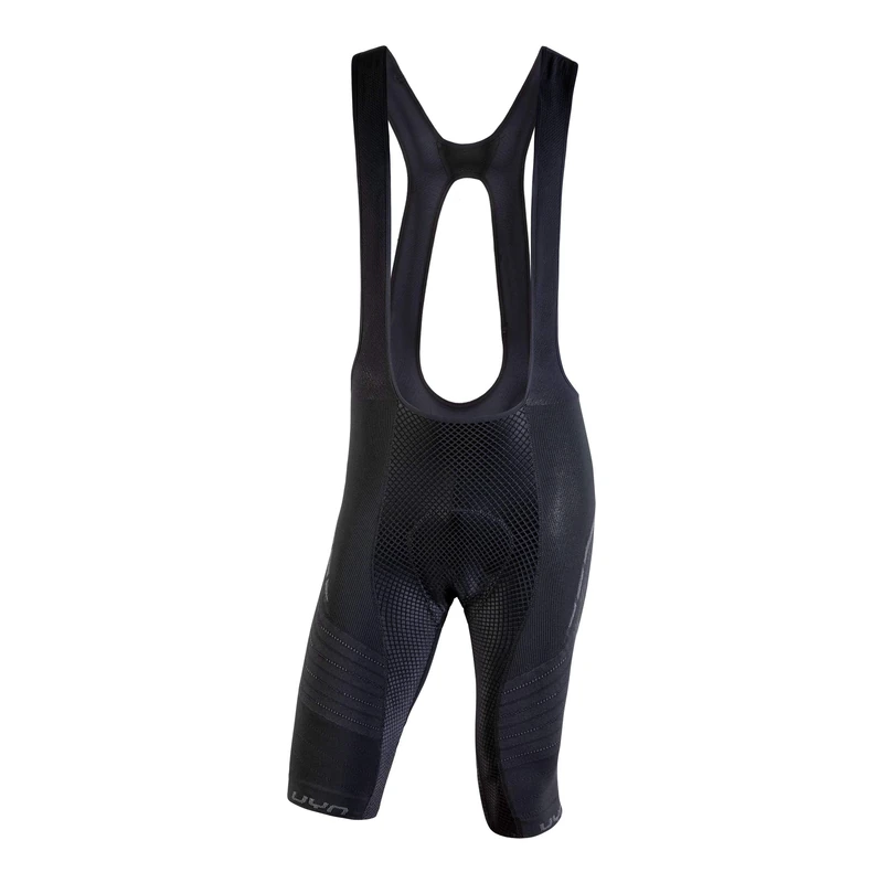 UYN Alpha Biking Man Bib Short Bib Shorts - Blackboard/Anthracite, Small