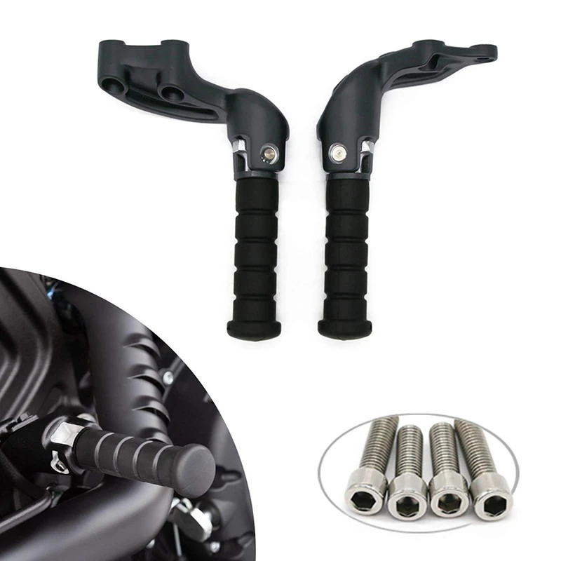 COPART Motorcycle Folding Rear Passenger Footpeg Footrest Replacement for Indian Scout 2015-2021 Scout Sixty 2016-2021