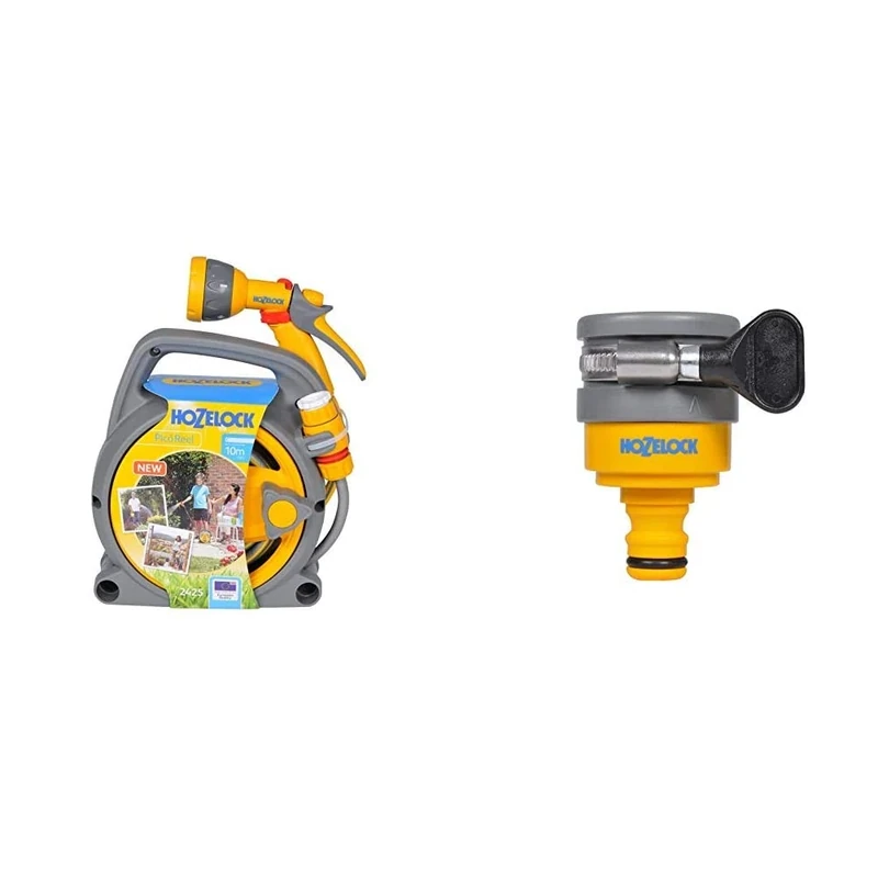 Hozelock Pico Reel & Round Mixer Tap Connector(maximum of 24mm diameter)