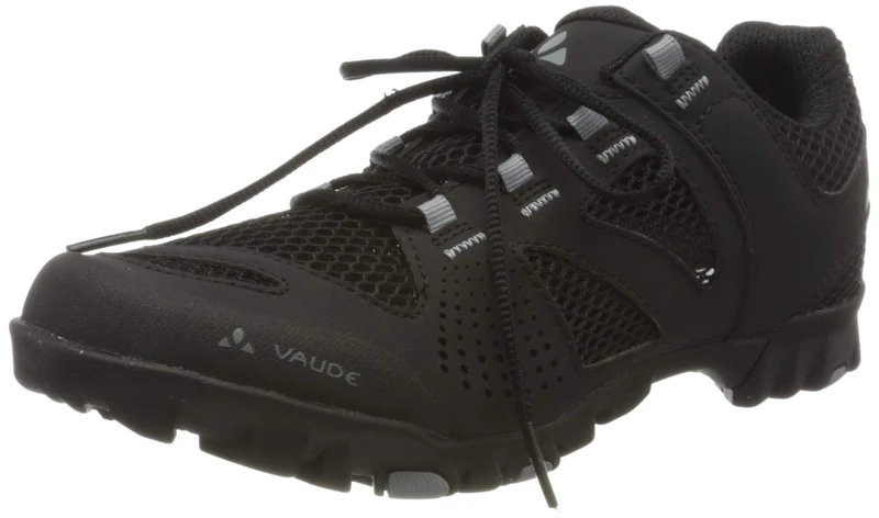 VAUDE Tvl Hjul Ventilation, Unisex Adults’ Mountain Biking Shoes, Black (Black 010), 8.5 UK (42 EU)