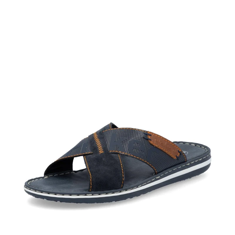 Rieker Waves Mens Sandals 9.5 Blue