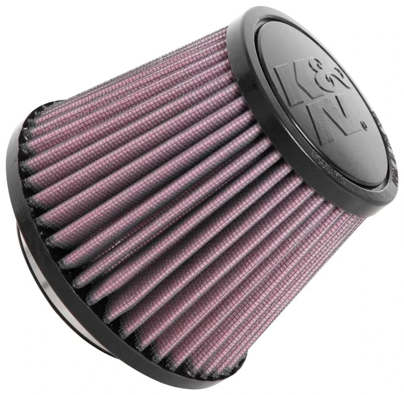 K&N Universal Clamp-On Air Intake Filter: High Performance, Premium, Washable, Replacement Filter: Flange Diameter: 2.75 In, Filter Height: 4 In, Flange Length: 0.75 In, Shape: Round Tapered, RU-5128